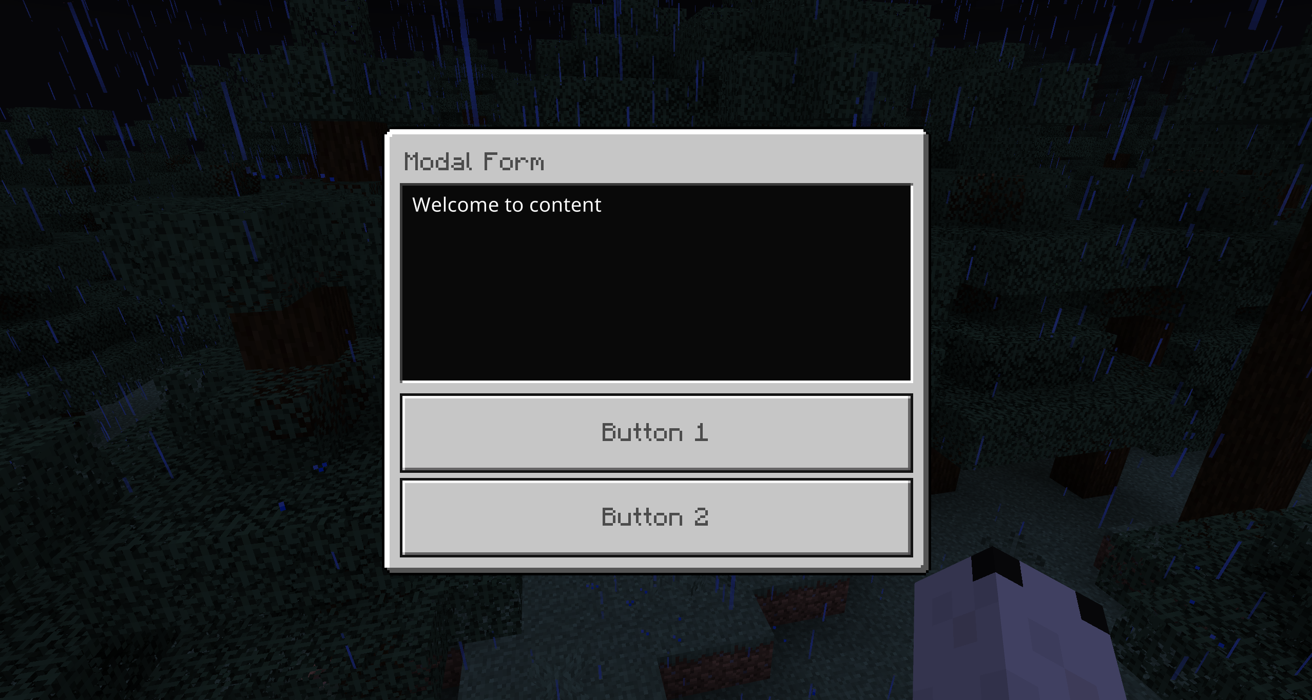 Modal Form